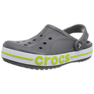Crocs Crocband Baya Clog - Unisex Slate Grey/Lime Punch Shoe Deals Outlet