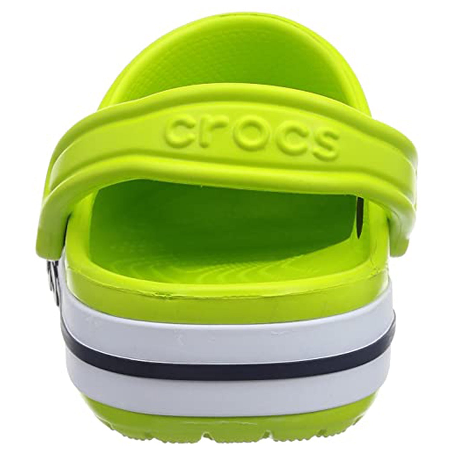 Crocs Crocband Baya Clog - Unisex Lime Punch/Navy Shoe Deals Outlet