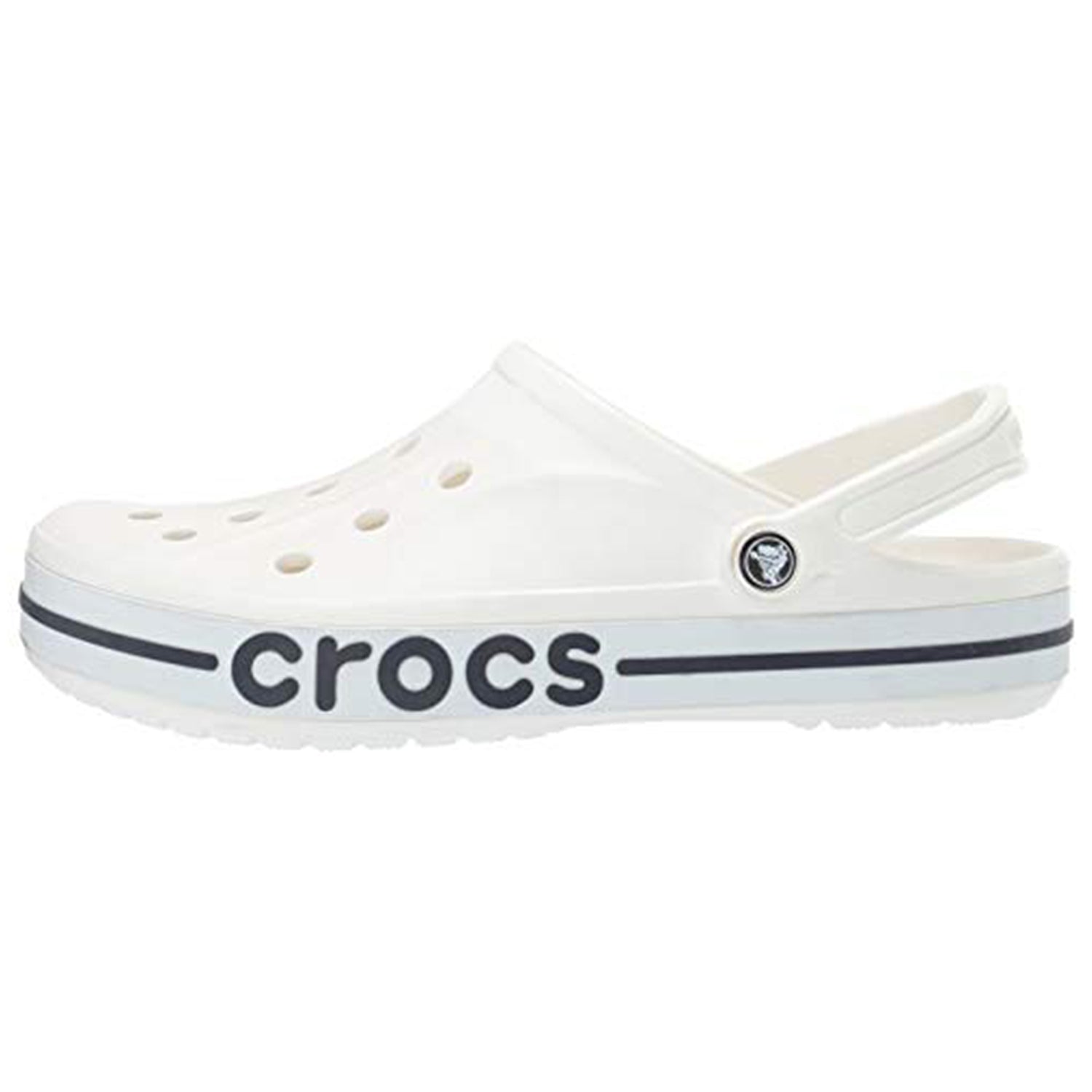 Crocs Crocband Baya Clog - Unisex White/Navy Shoe Deals Outlet