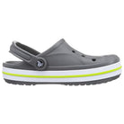 Crocs Crocband Baya Clog - Unisex Slate Grey/Lime Punch Shoe Deals Outlet