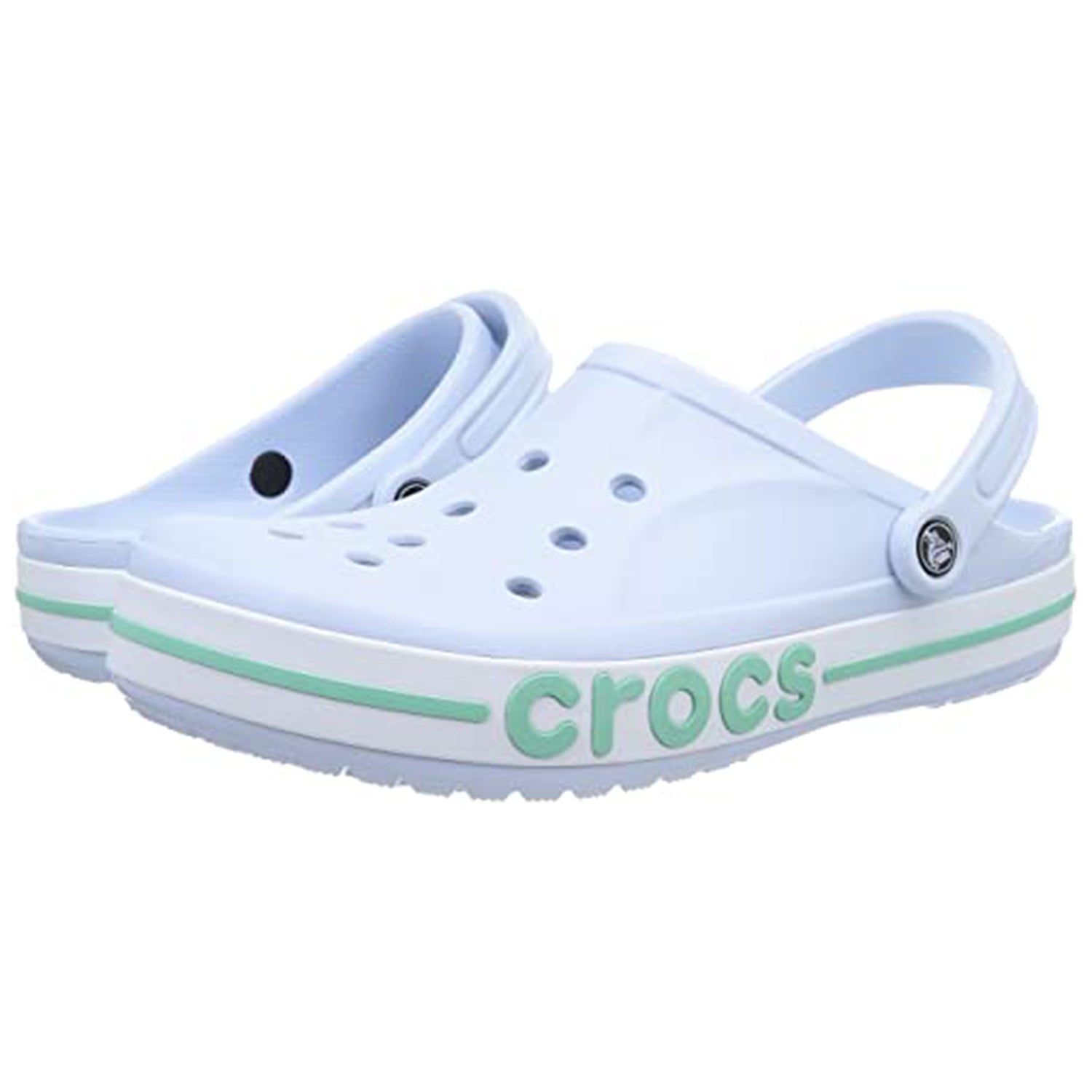 Crocs Crocband Baya Clog - Unisex Lime Punch/Navy Shoe Deals Outlet