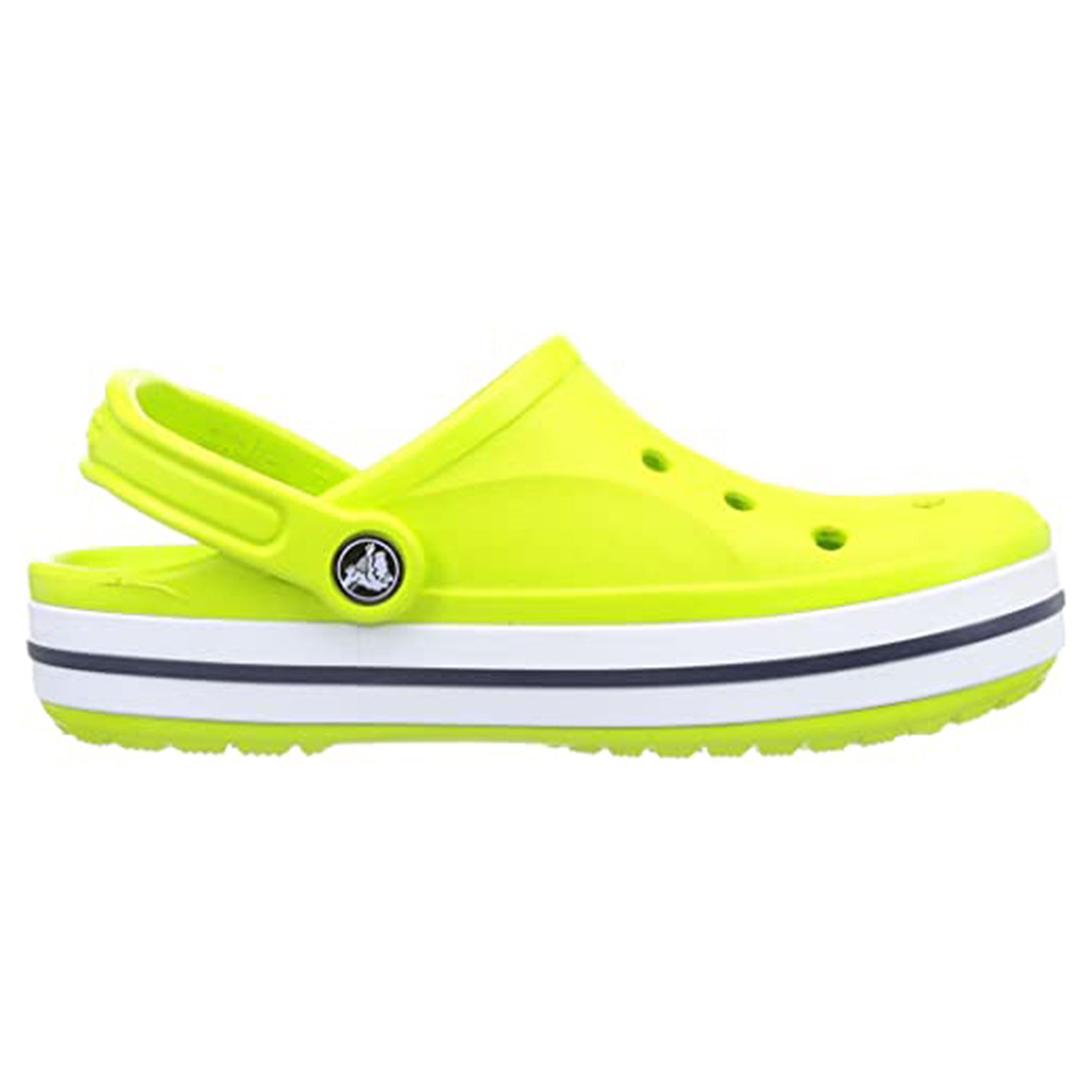 Crocs Crocband Baya Clog - Unisex Lime Punch/Navy Shoe Deals Outlet