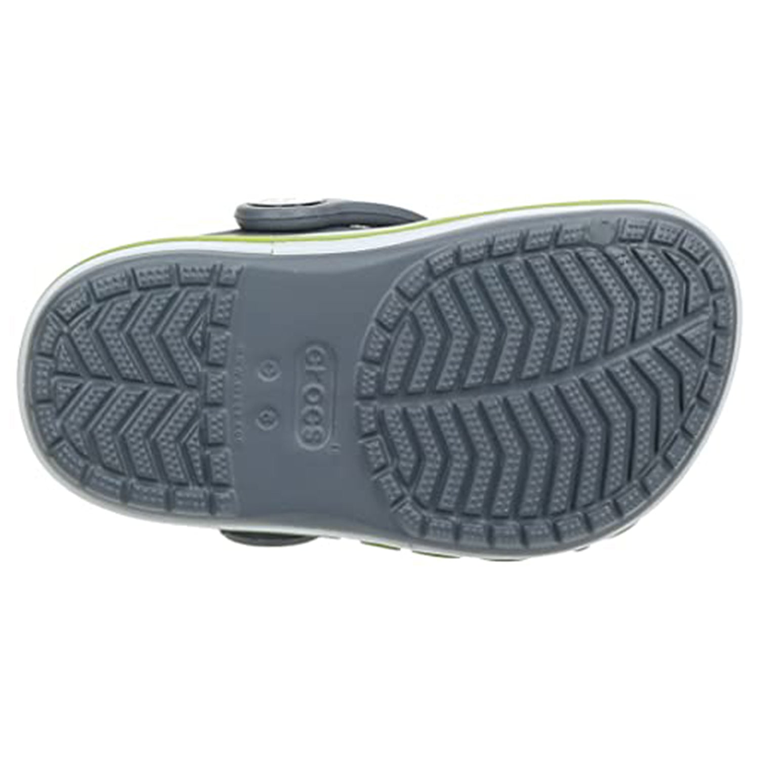 Crocs Crocband Baya Clog - Unisex Charcoal/Volt Green Shoe Deals Outlet