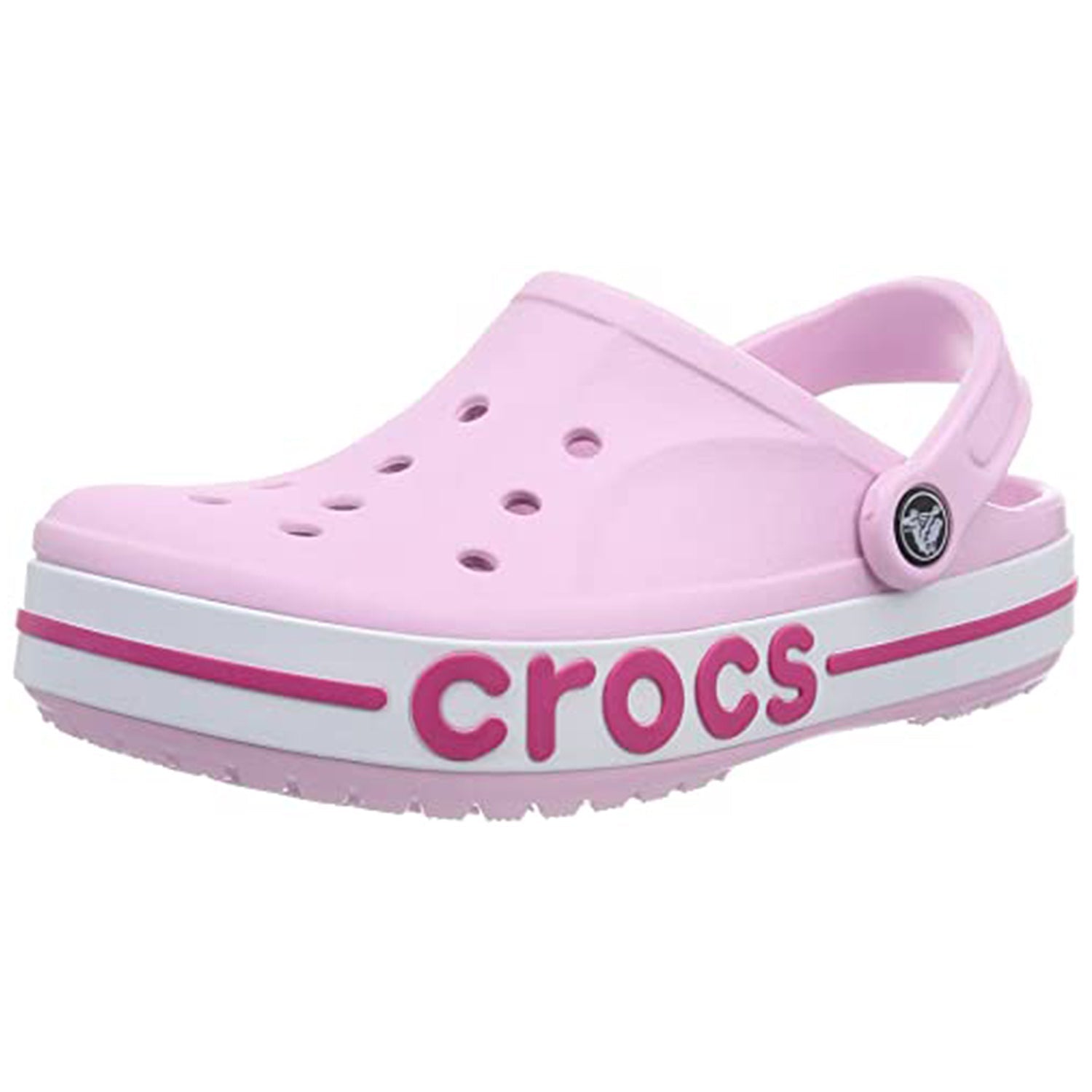 Crocs Crocband Baya Clog - Unisex Ballerina Pink/Candy Pink Shoe Deals Outlet