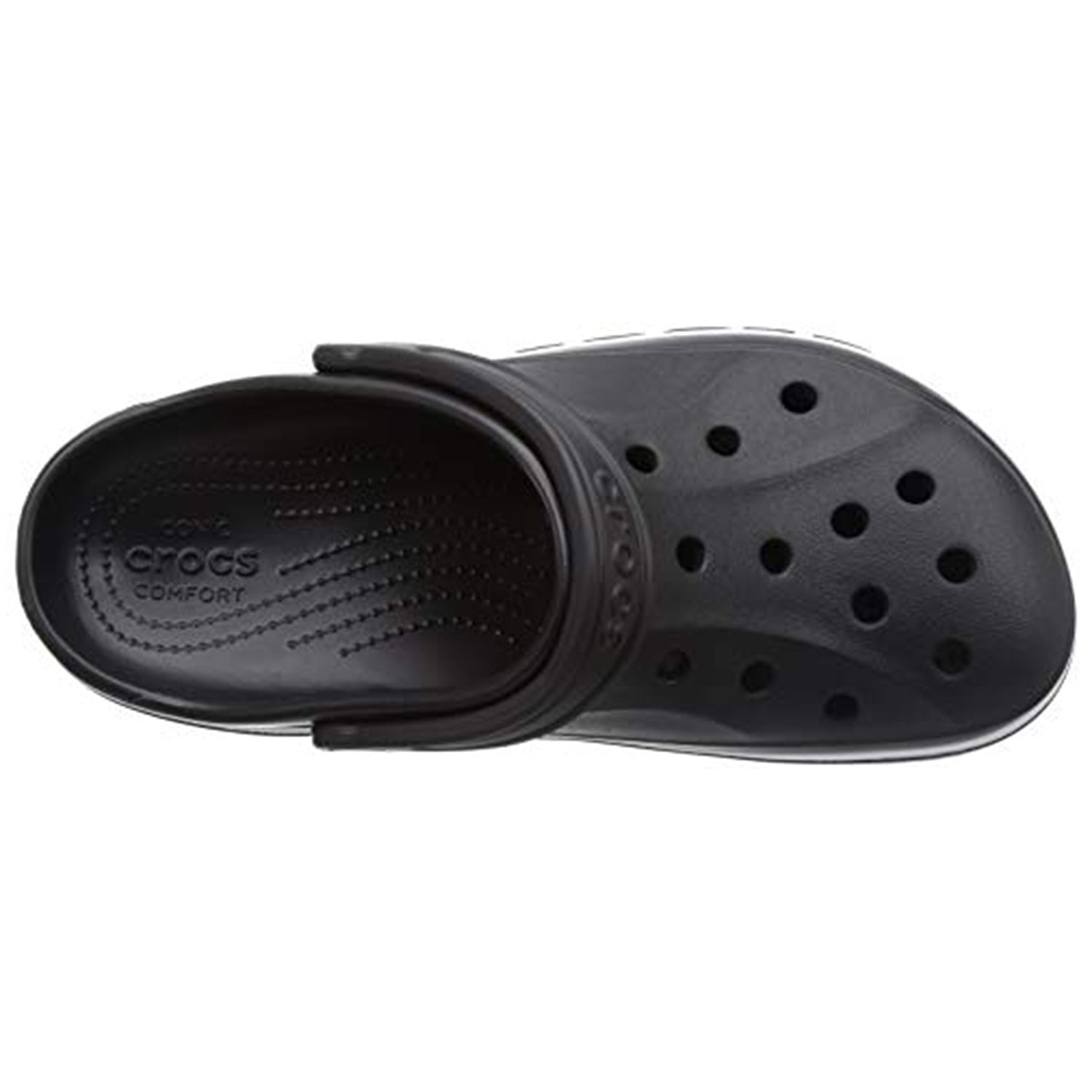 Crocs Crocband Baya Clog - Unisex Black/White Shoe Deals Outlet