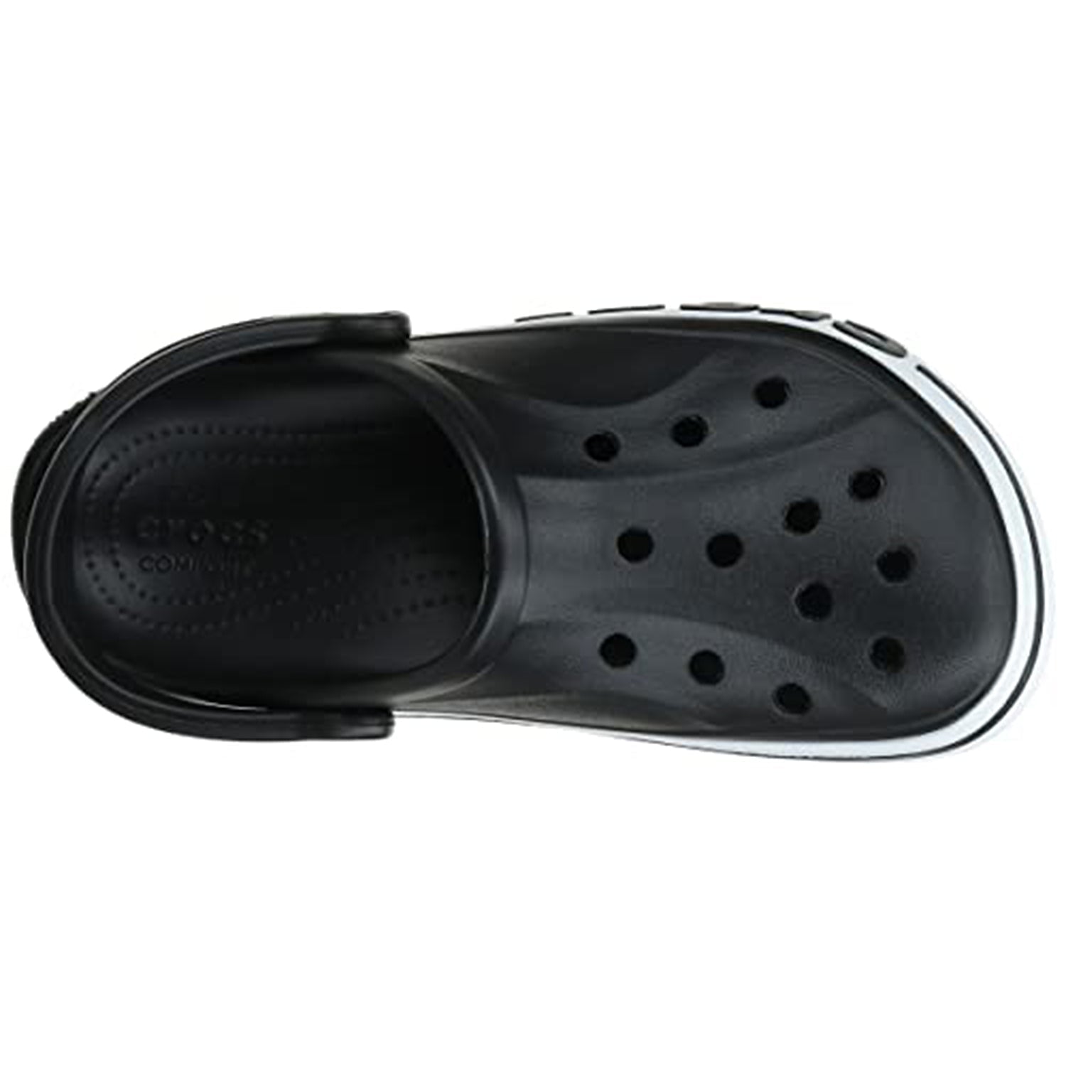 Crocs Crocband Baya Clog - Unisex Black/White Shoe Deals Outlet