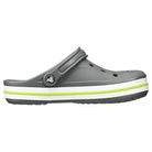 Crocs Crocband Baya Clog - Unisex Charcoal/Volt Green Shoe Deals Outlet