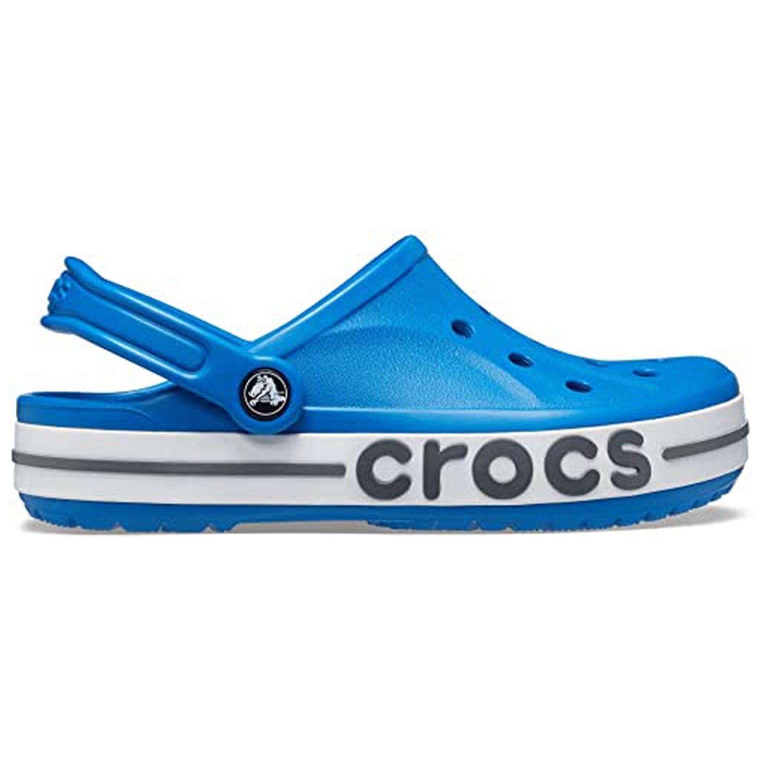 Crocs Crocband Baya Clog - Unisex Bright Cobalt/Slate Grey Shoe Deals Outlet