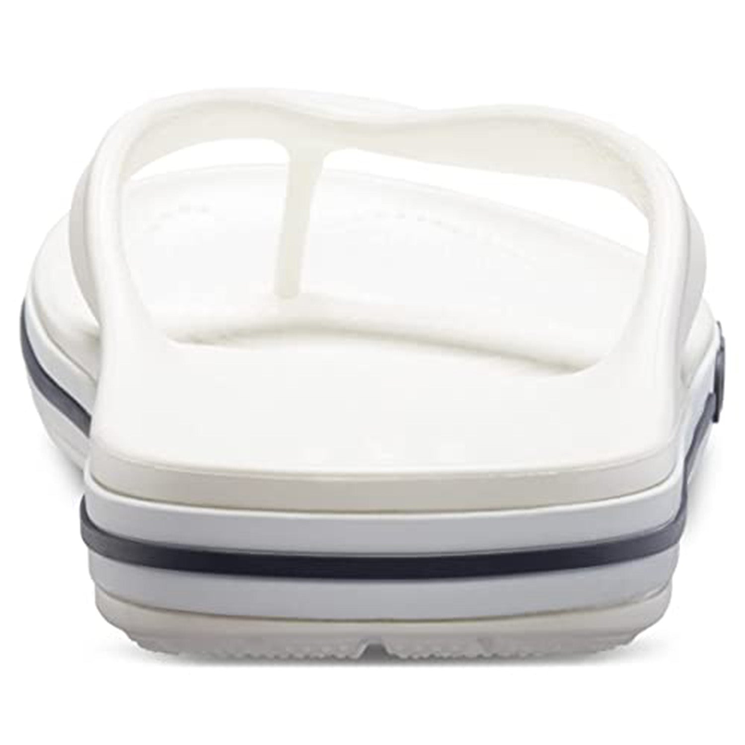 Crocs Crocband Baya Flip Flop - Unisex White/Navy Shoe Deals Outlet
