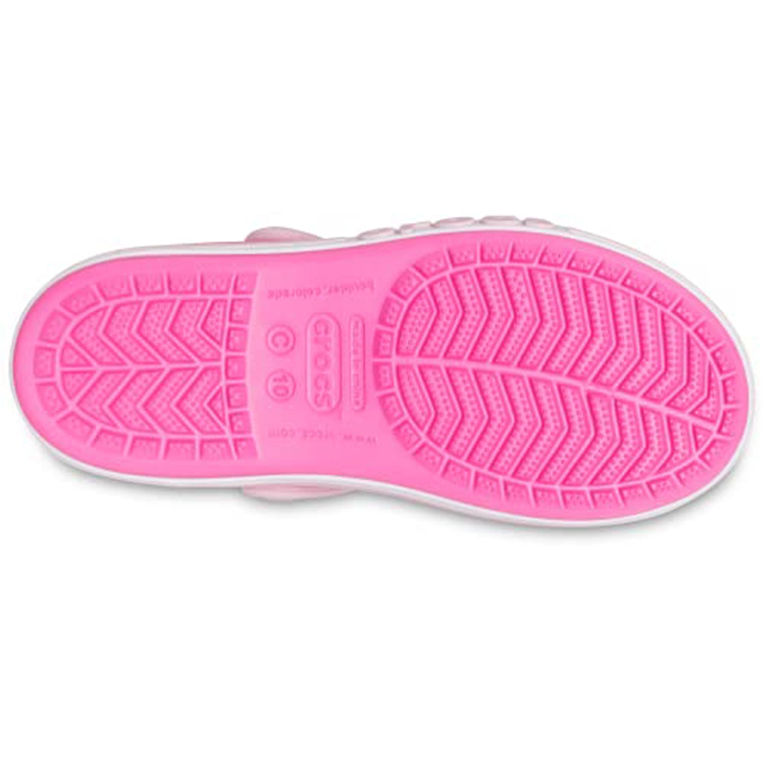 Crocs Crocband Baya Sandal - Kids Electric Pink Shoe Deals Outlet