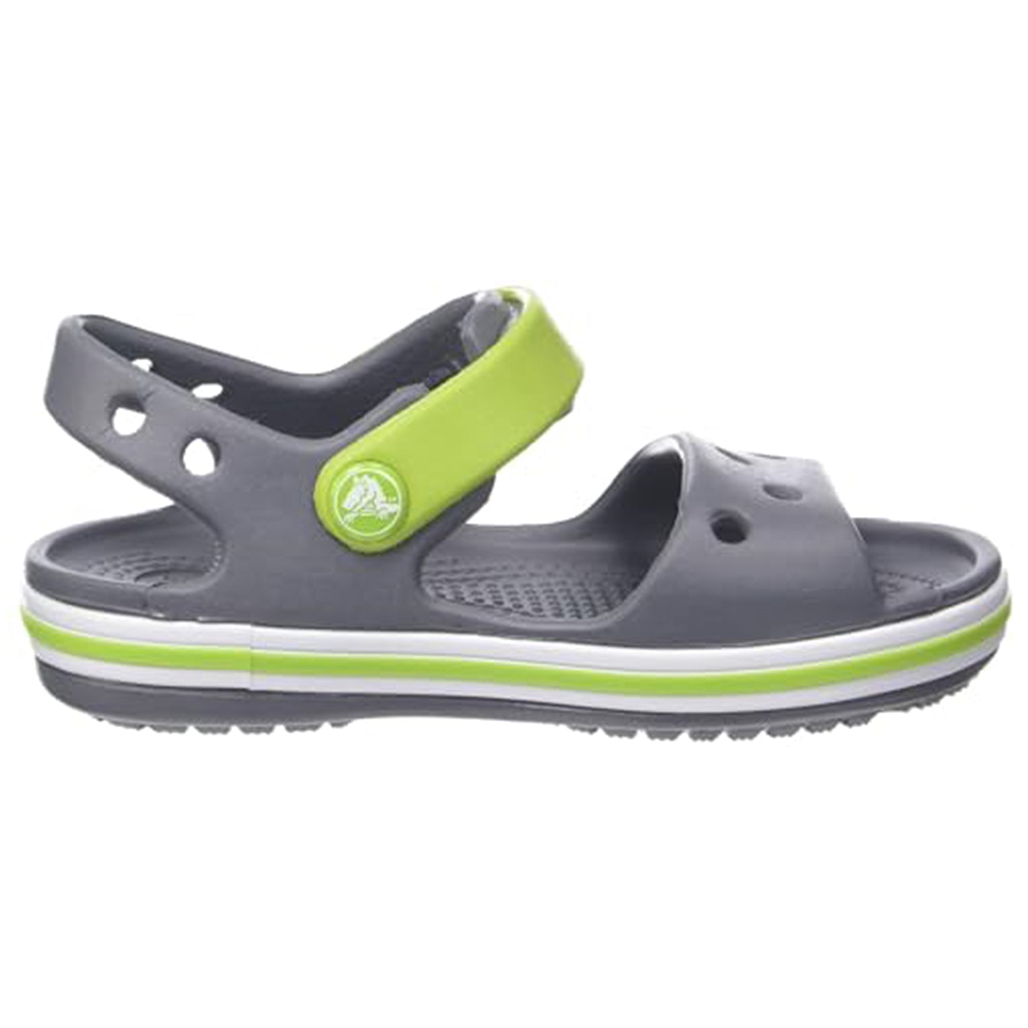 Crocs Crocband Baya Sandal - Kids Charcoal Shoe Deals Outlet