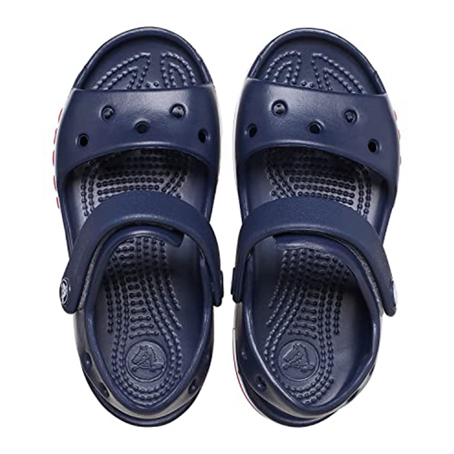 Crocs Crocband Baya Sandal - Kids Navy/Pepper Shoe Deals Outlet