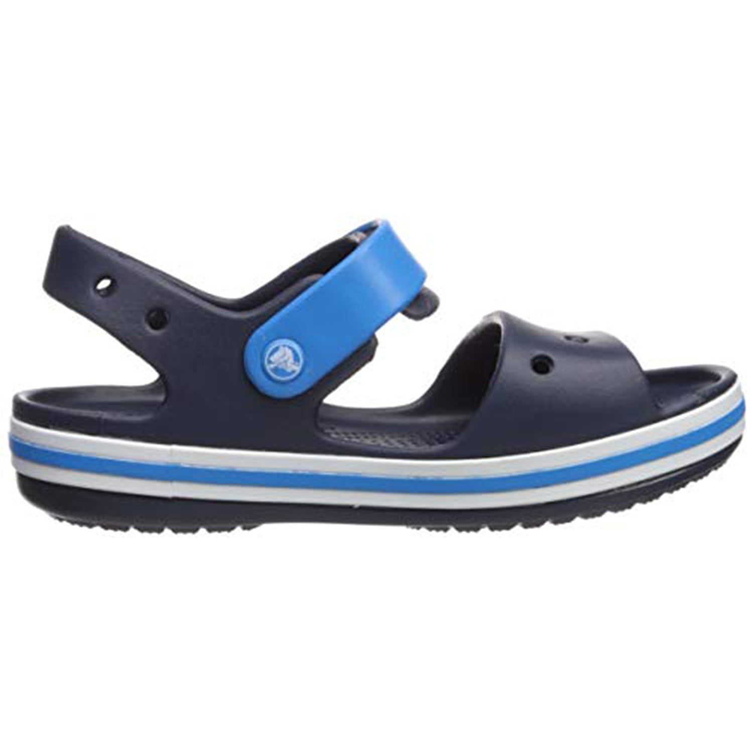 Crocs Crocband Baya Sandal - Kids Navy Shoe Deals Outlet