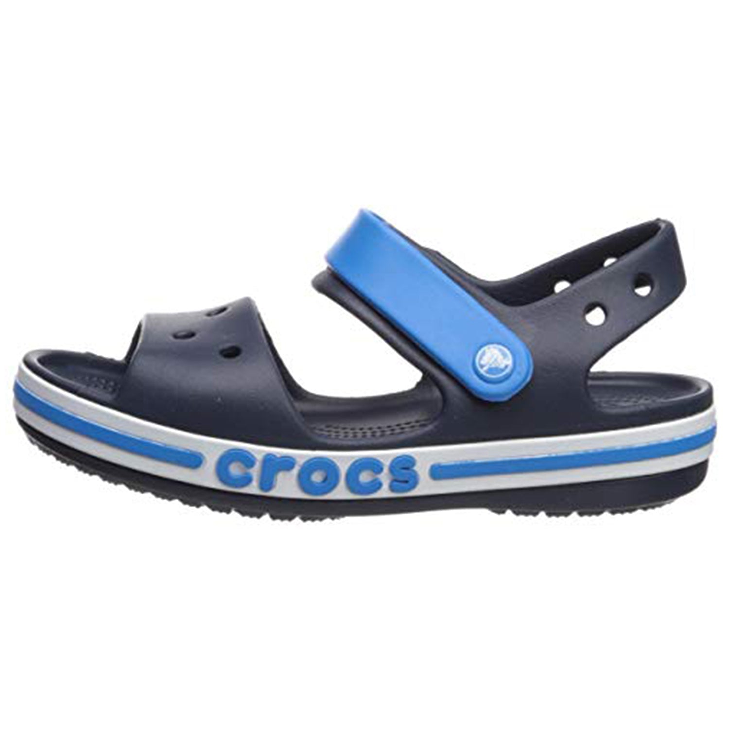 Crocs Crocband Baya Sandal - Kids Navy Shoe Deals Outlet