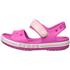 Crocs Crocband Baya Sandal - Kids Candy Pink Shoe Deals Outlet
