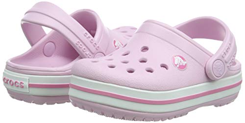 Crocs CrocBand Clog - Kids Ballerina Pink Shoe Deals Outlet