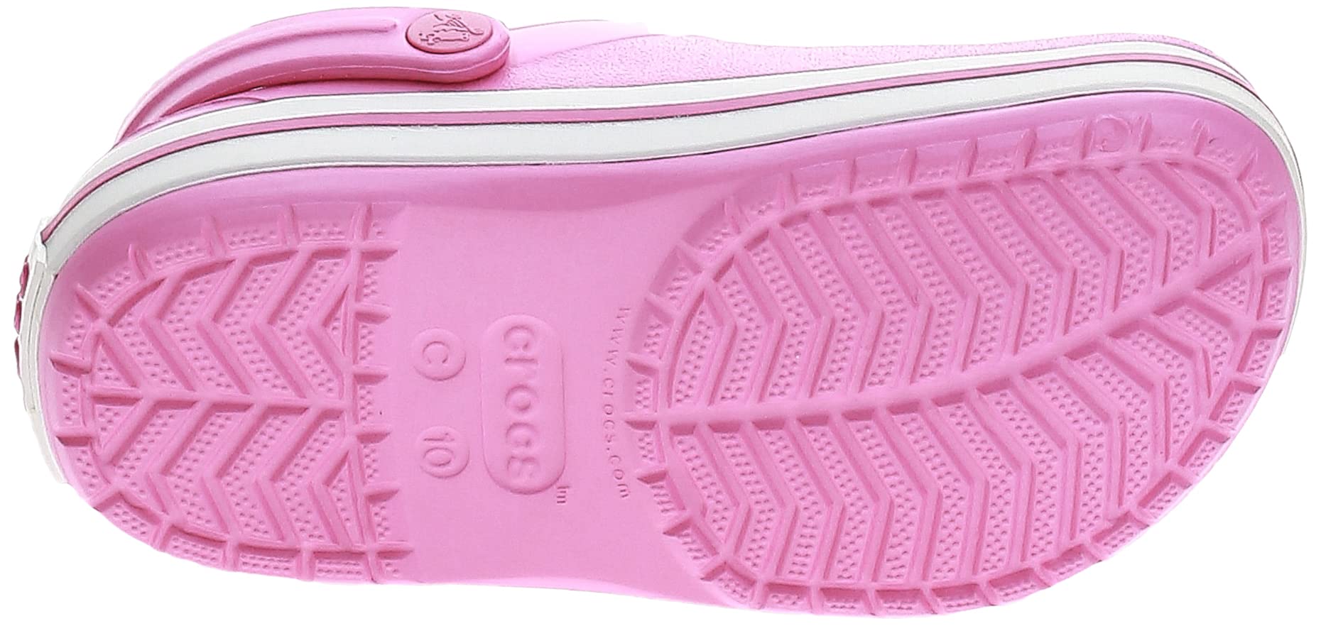 Crocs CrocBand Clog - Kids Ballerina Pink Shoe Deals Outlet