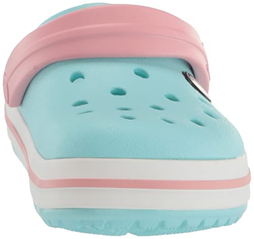 Crocs CrocBand Clog - Kids Ice Blue/White Shoe Deals Outlet