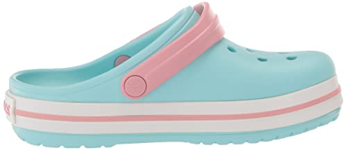 Crocs CrocBand Clog - Kids Ice Blue/White Shoe Deals Outlet