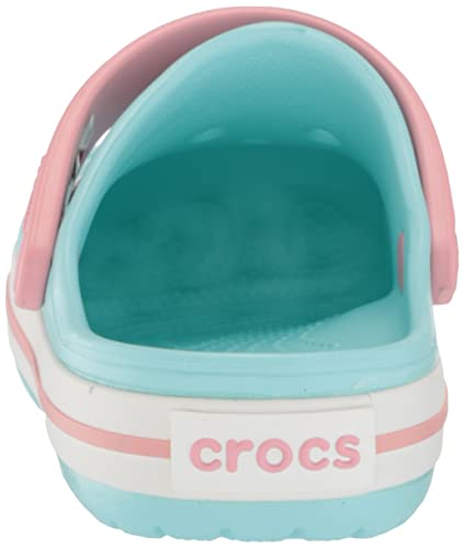 Crocs CrocBand Clog - Kids Ice Blue/White Shoe Deals Outlet