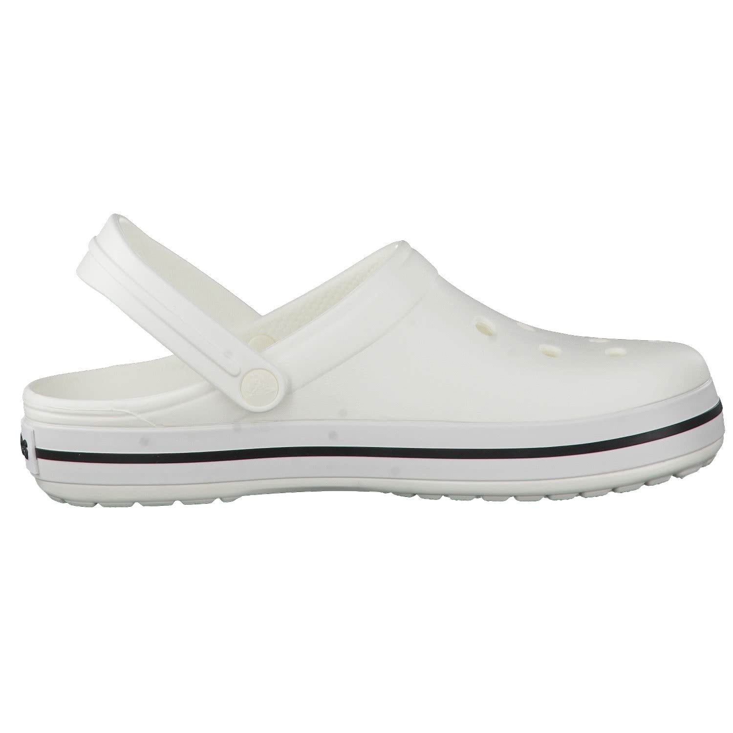 Crocs CrocBand Clog - Unisex White Shoe Deals Outlet