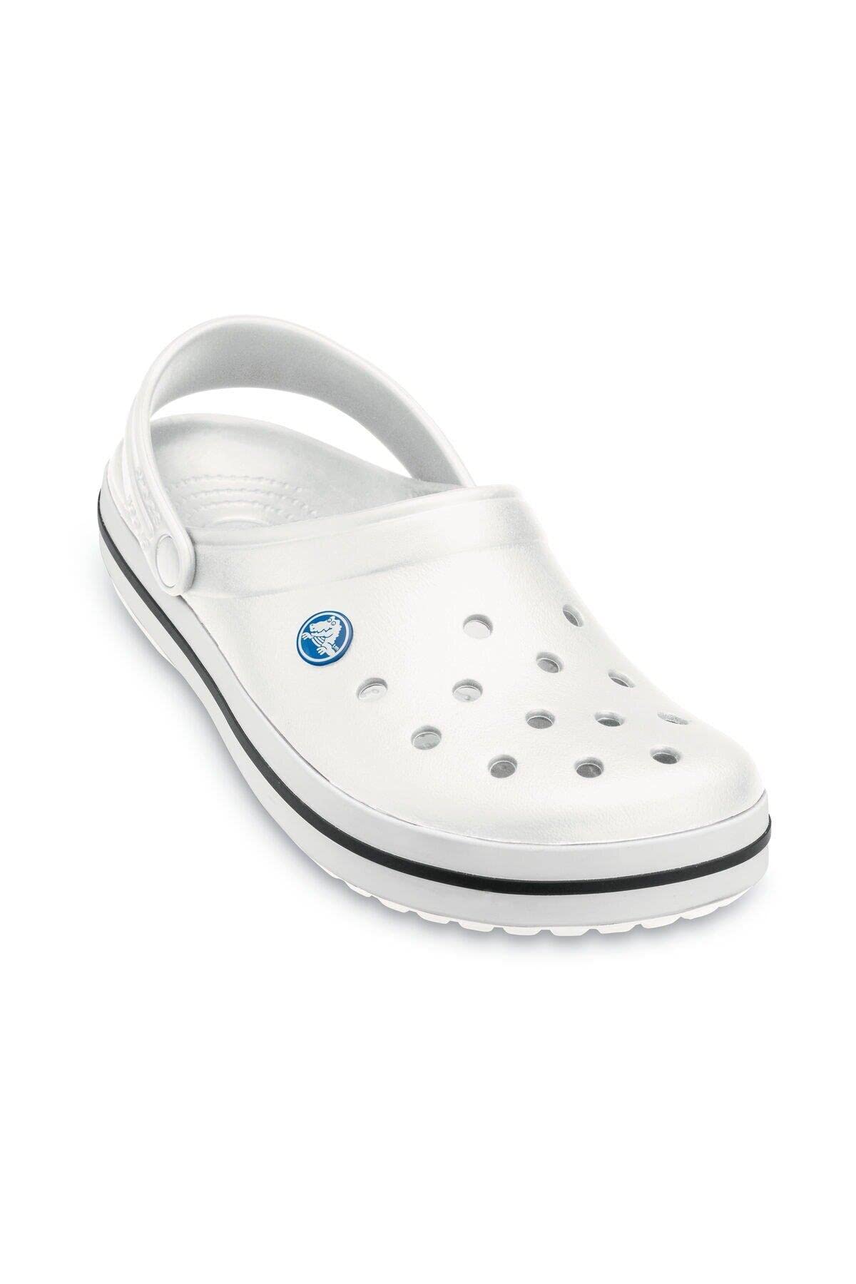 Crocs CrocBand Clog - Unisex White Shoe Deals Outlet