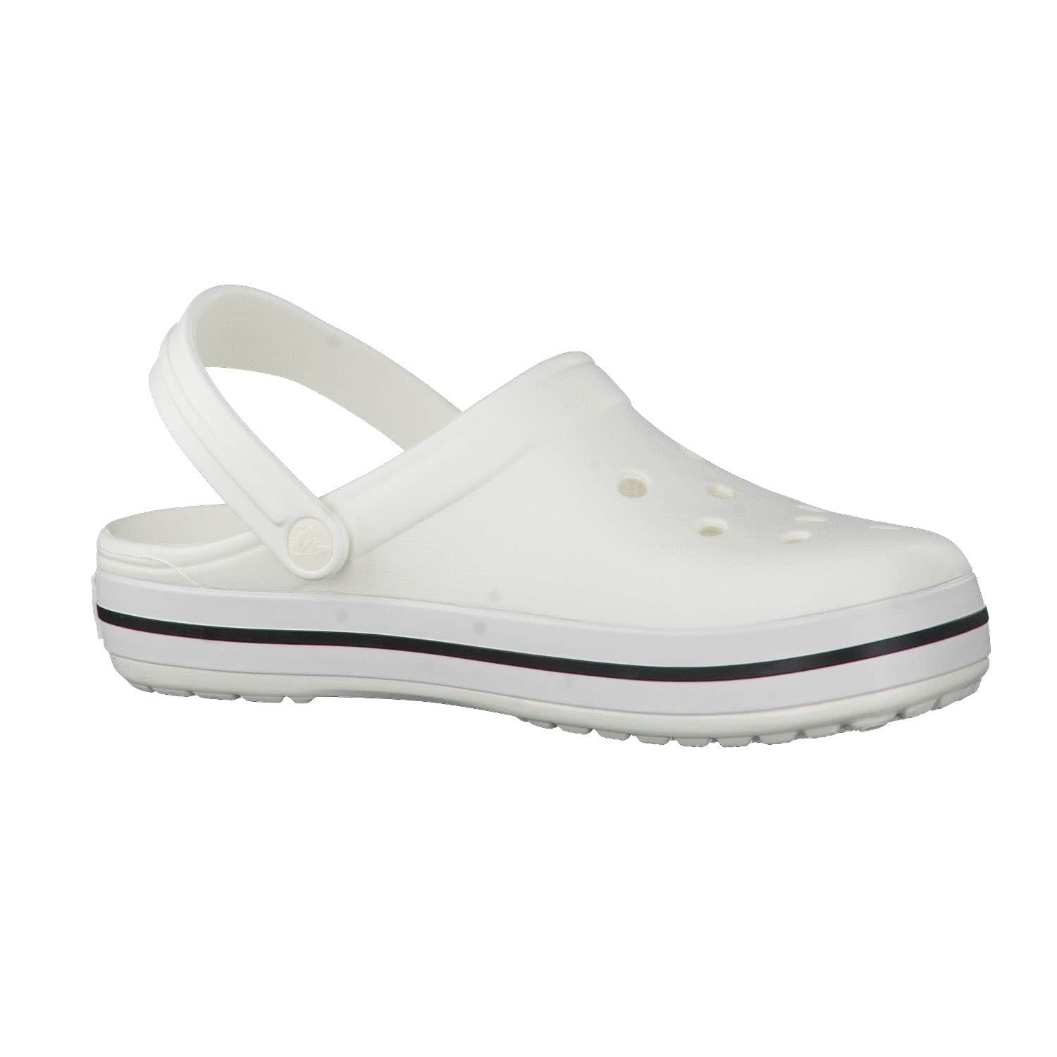Crocs CrocBand Clog - Unisex White Shoe Deals Outlet