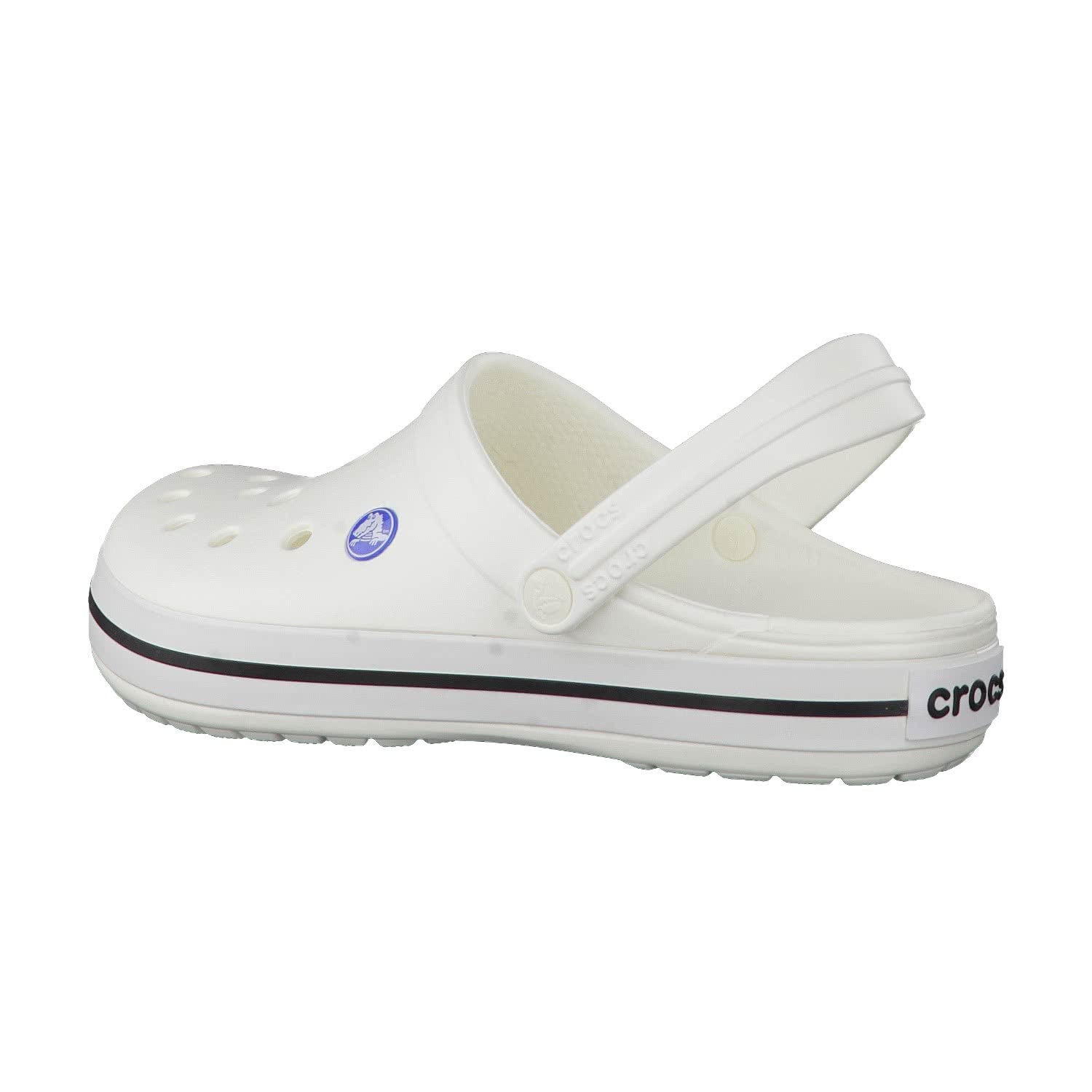 Crocs CrocBand Clog - Unisex White Shoe Deals Outlet