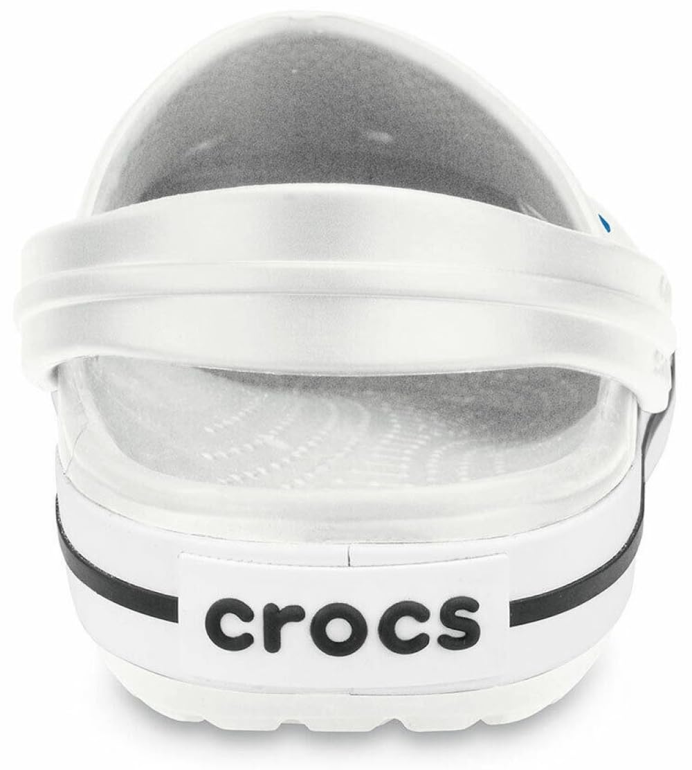 Crocs CrocBand Clog - Unisex White Shoe Deals Outlet