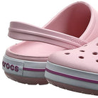 Crocs CrocBand Clog - Unisex Pearl Pink/Wild Orchid Shoe Deals Outlet