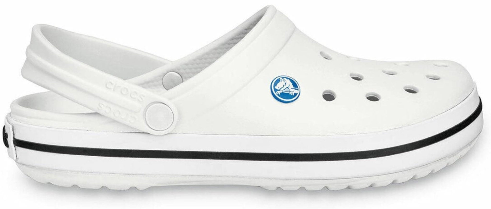 Crocs CrocBand Clog - Unisex White Shoe Deals Outlet
