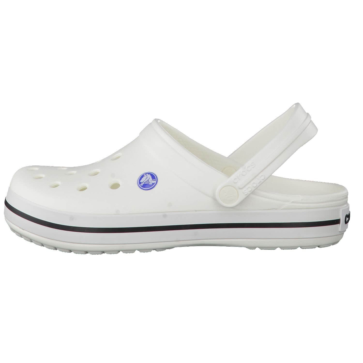 Crocs CrocBand Clog - Unisex White Shoe Deals Outlet