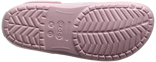 Crocs CrocBand Clog - Unisex Pearl Pink/Wild Orchid Shoe Deals Outlet