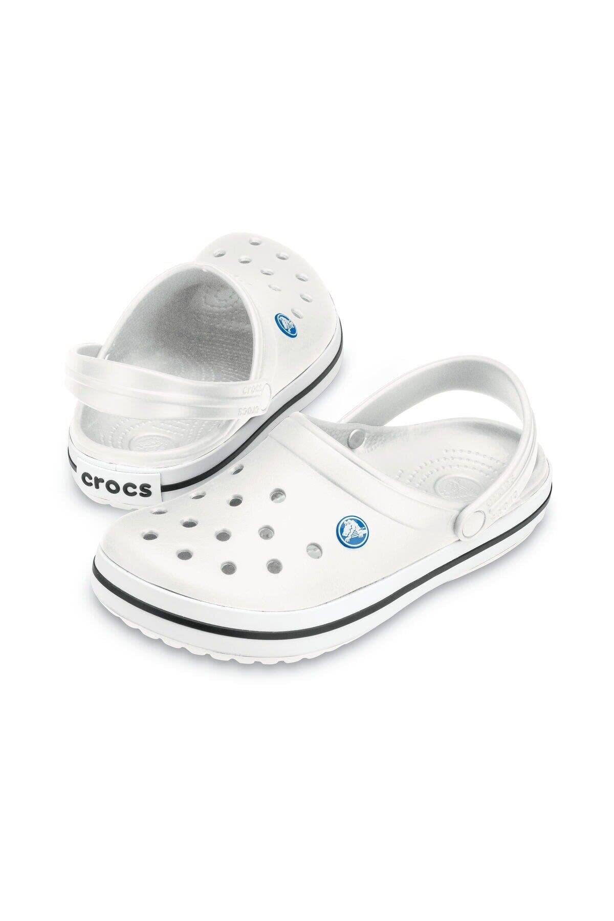 Crocs CrocBand Clog - Unisex White Shoe Deals Outlet