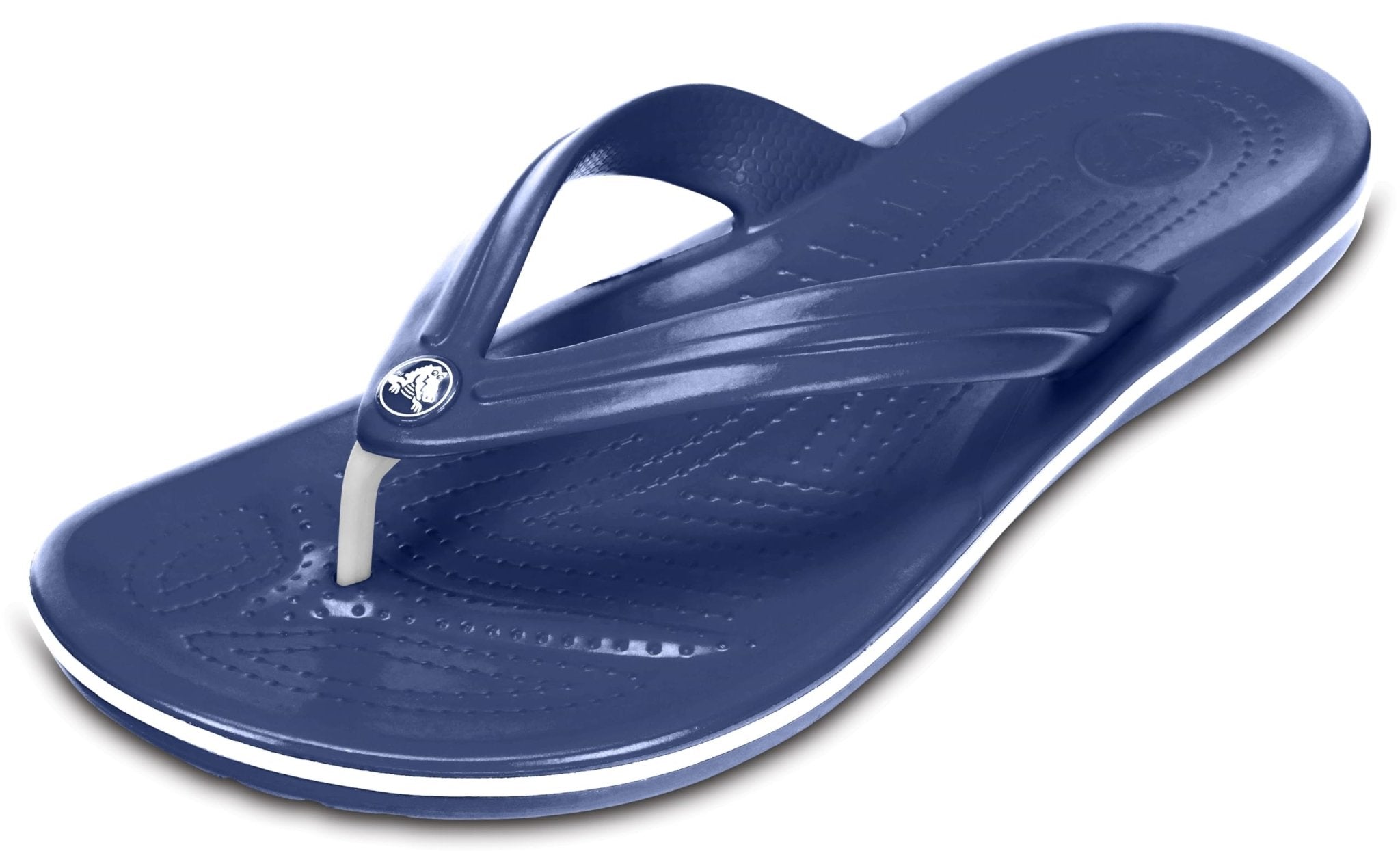 Crocs Crocband Flip - Unisex Navy Shoe Deals Outlet