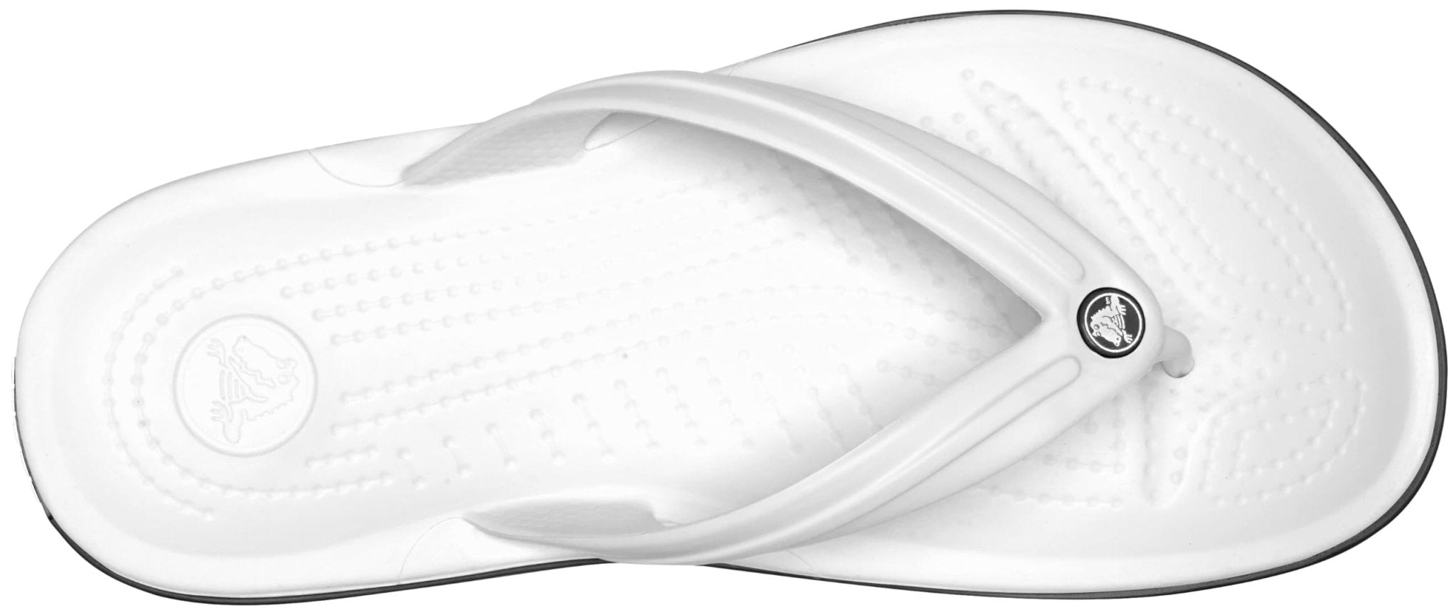 Crocs Crocband Flip - Unisex White Shoe Deals Outlet