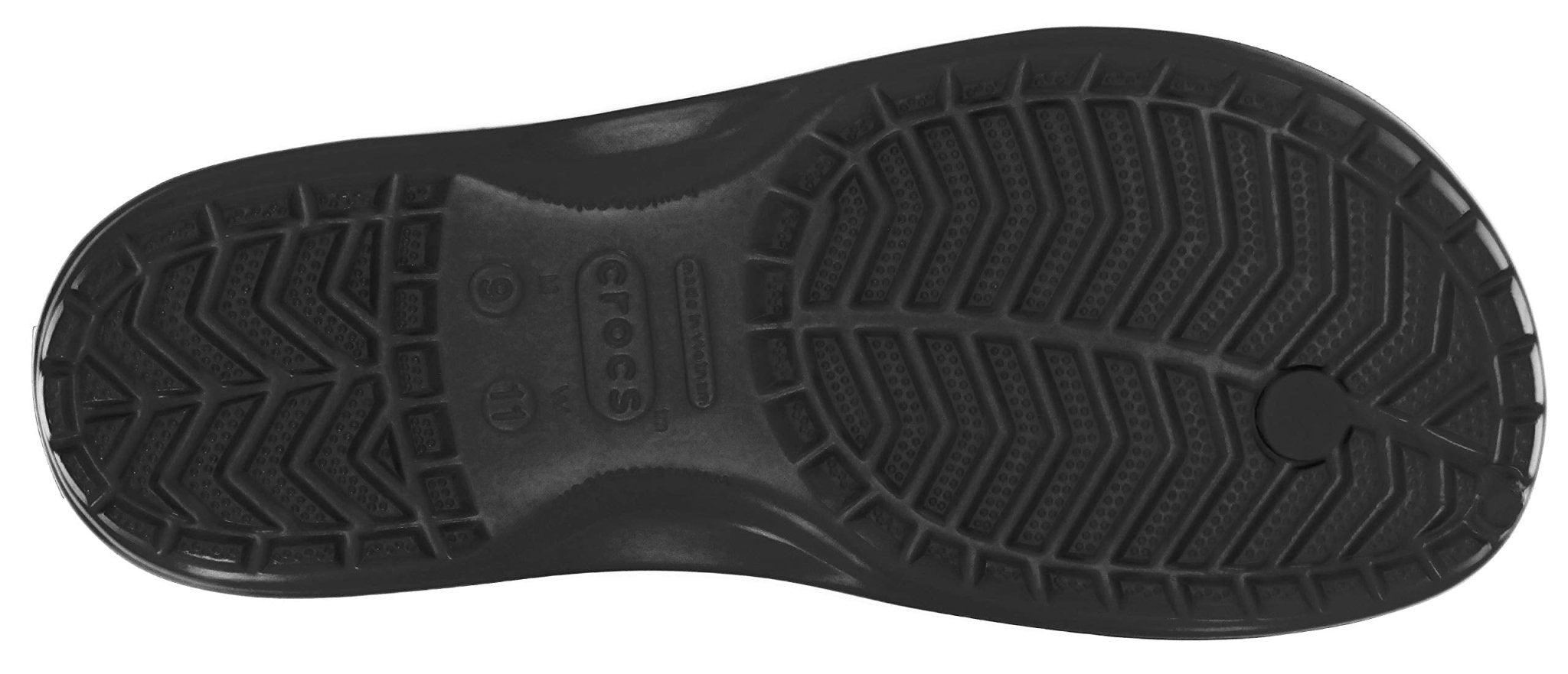 Crocs Crocband Flip - Unisex Black Shoe Deals Outlet