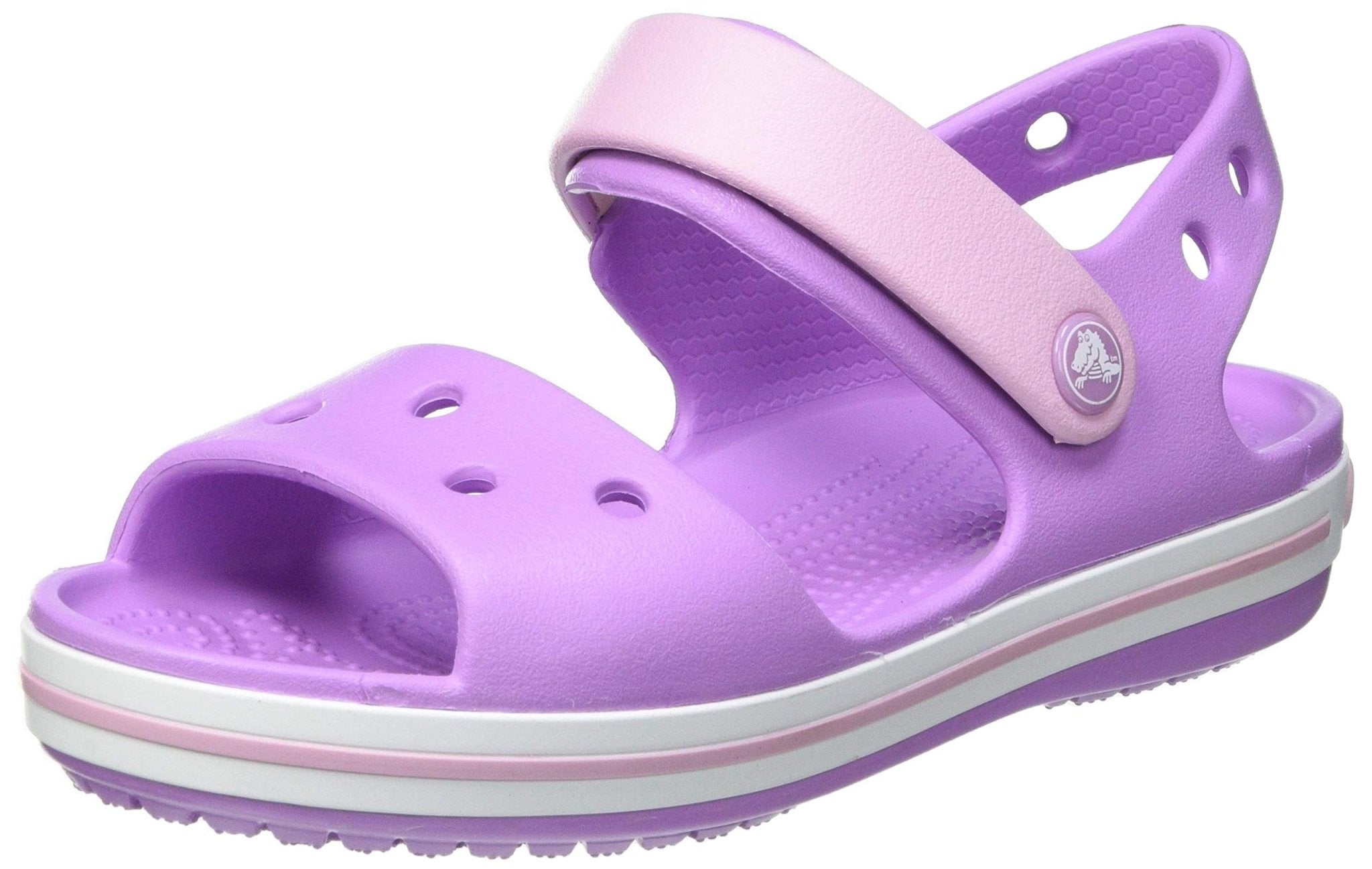 Crocs CrocBand Sandal - Kids Orchid Shoe Deals Outlet