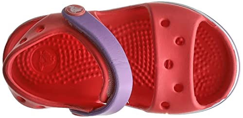 Crocs CrocBand Sandal - Kids Red Violet Shoe Deals Outlet