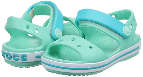 Crocs CrocBand Sandal - Kids Blue Shoe Deals Outlet