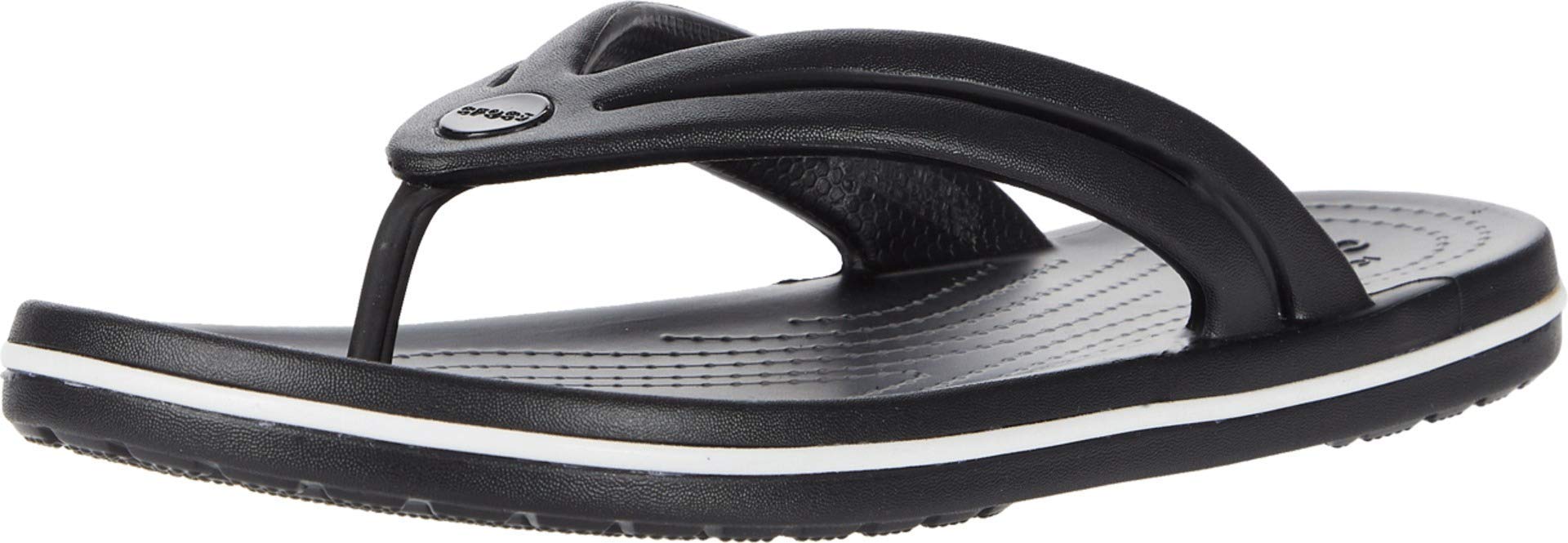 Crocs Crocband TM Flip - Women's Black Shoe Deals Outlet