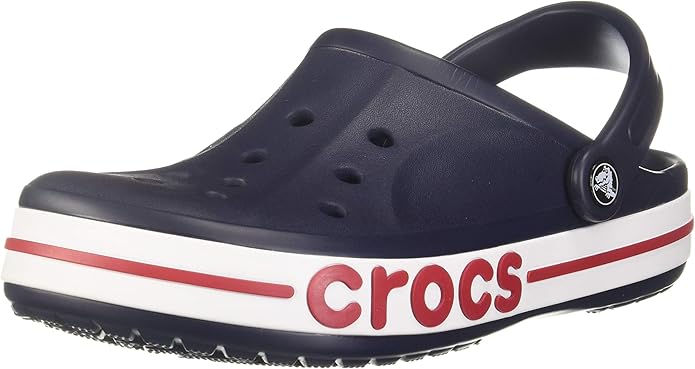 Crocs Bayaband Clog - Unisex Navy/Pepper Shoe Deals Outlet