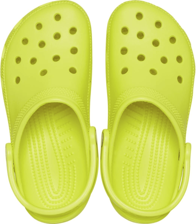 Crocs Classic Clogs Acidic Green Men's 11 / Women's 13 M 196265532230 Shoe Deals Outlet