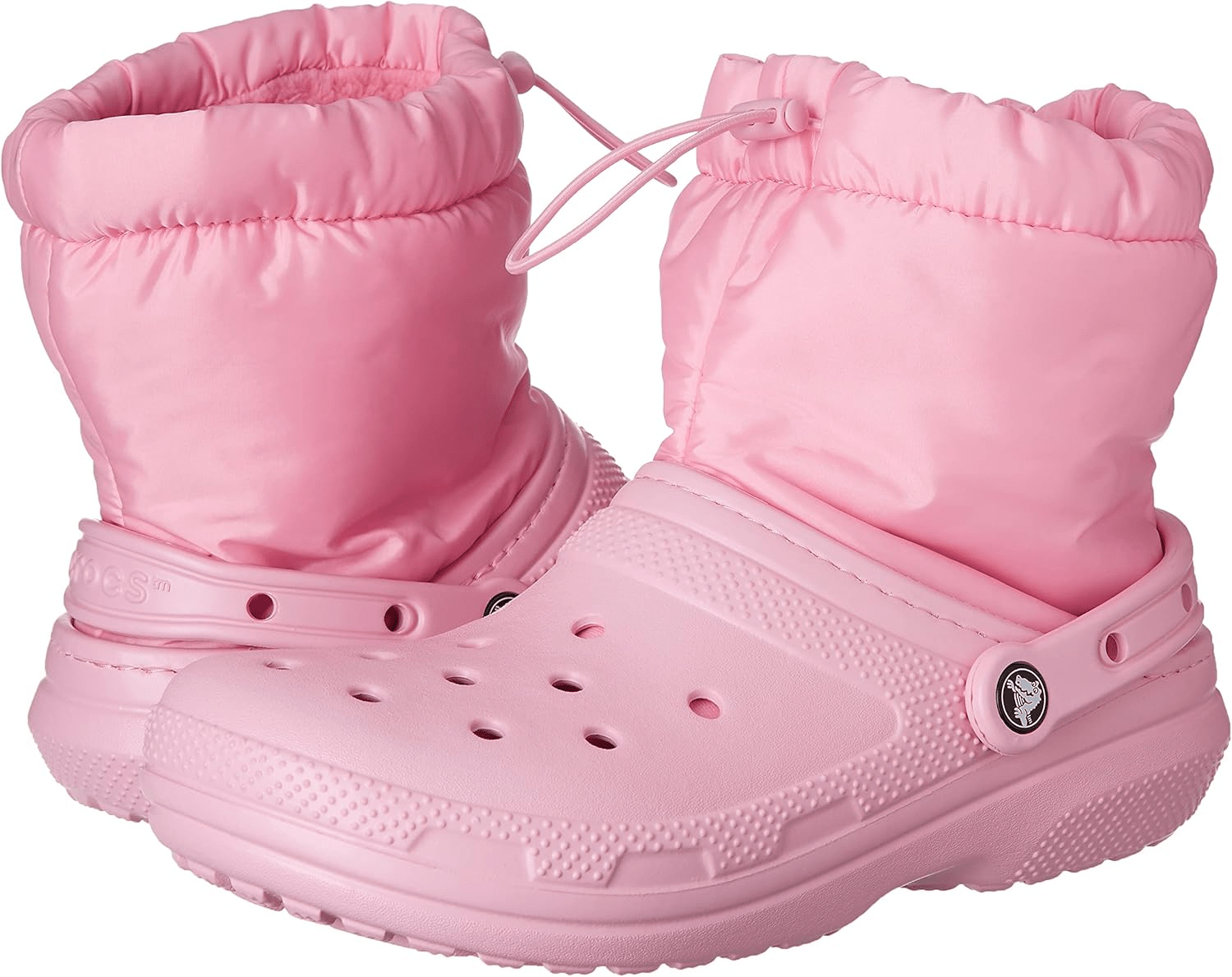 Crocs Classic Lined Neo Puff Boot Ballerina Pink Men's 4 / Women's 6 M 191448809666 Shoe Deals Outlet