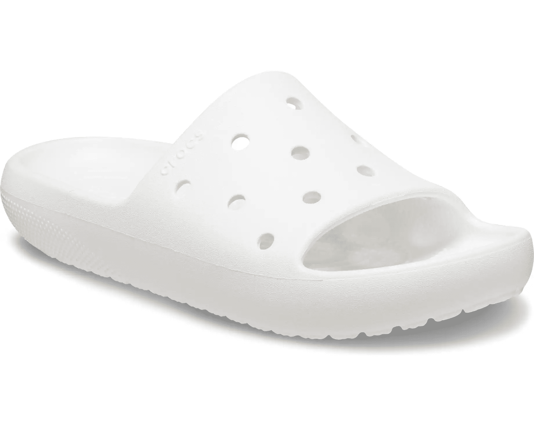 Crocs Classic Slide 2.0 White Men's 12 / Women's 14 M 191448438538 Shoe Deals Outlet