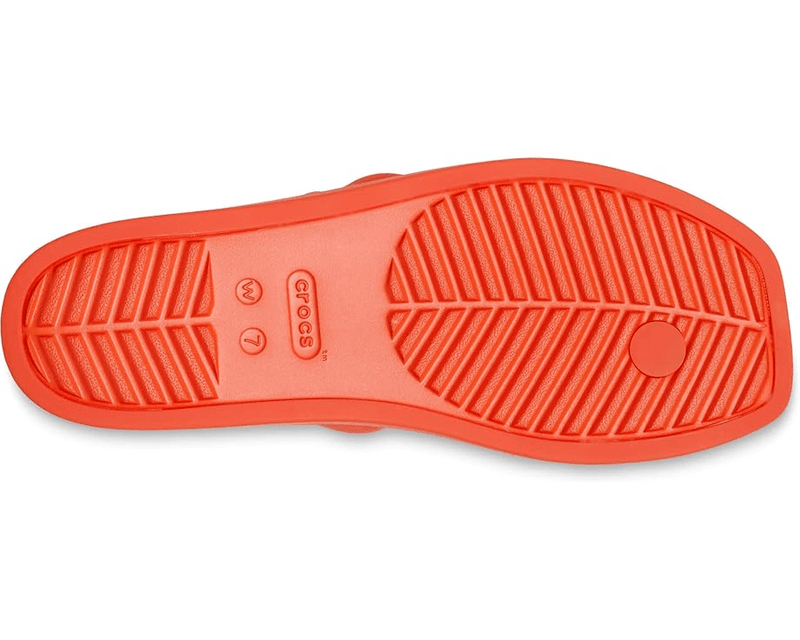 Crocs Miami Toe Loop Sandal Lava 8 M 196265669141 Shoe Deals Outlet