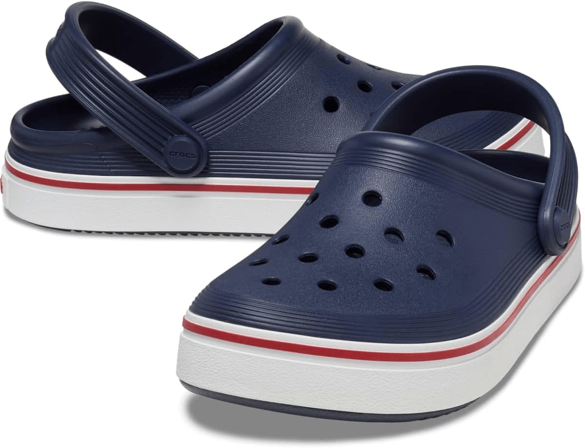 Crocs Off Court Clogs Navy / Pepper 4 196265354146 Shoe Deals Outlet
