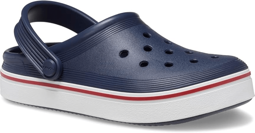 Crocs Off Court Clogs Navy / Pepper 4 196265354146 Shoe Deals Outlet