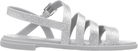 Crocs Tulum Sansal Silver Glitter 10 M 191448792555 Shoe Deals Outlet