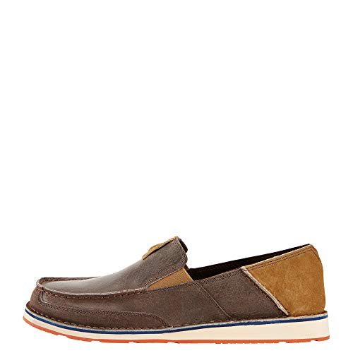 Ariat Cruiser - Men's Brown Bomber/Relaxed Bark Shoe Deals Outlet
